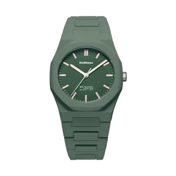 D1 Milano Montre Polycarbon Green Legacy PCBJ42