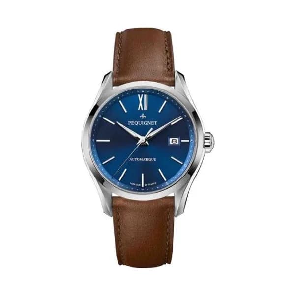 Pequignet E. Montre Pequignet Elegance - 42 mm Homme -4800573S-CM