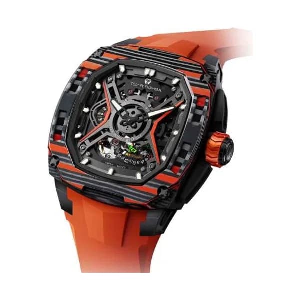 Tsar Bomba Montre tsar Bomba - Dark Matter Carbone - Automatique - Bleu - TB8605CF03
