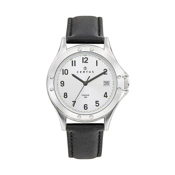 Certus Montre Certus en Cuir Noir
