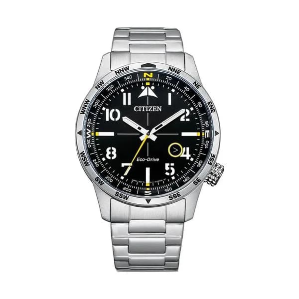 Citizen Montre Citizen Collection Pilote en Métal Argenté