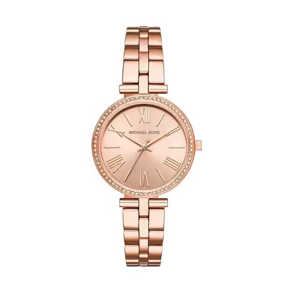 Michael Kors Montre Femme MICHAEL KORS en Acier Rose Etanche