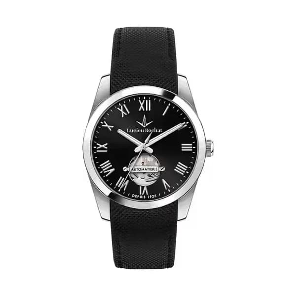 Lucien Rochat Montre Homme Lucien rochat Cuir véritable Noir R0421114001