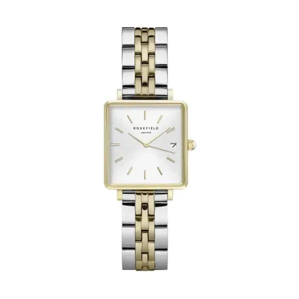 Rosefield Montre Rosefield the Mini Boxy Blanc