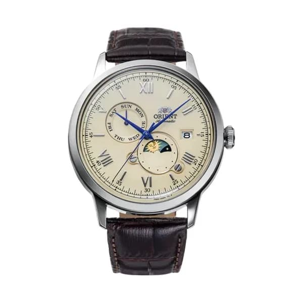 Orient Montre automatique Homme Sun & moon Champagne