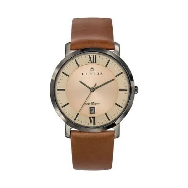Certus Montre Certus en Cuir Marron