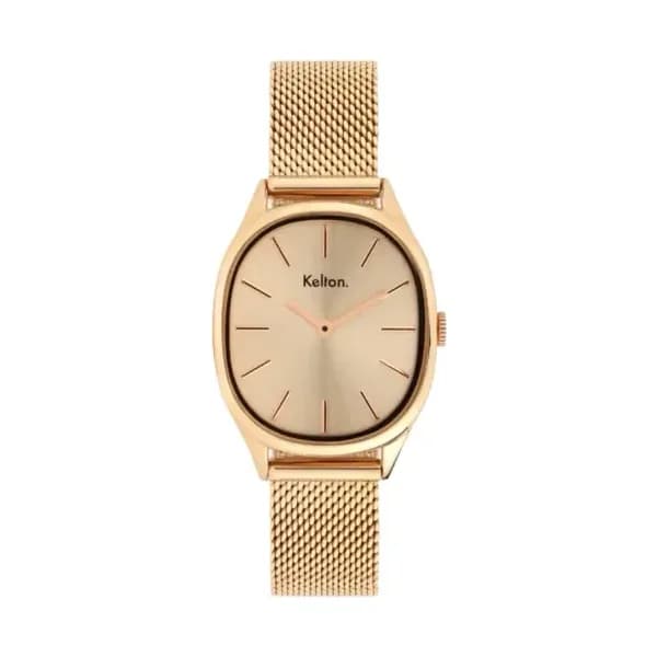 Kelton Montre Colorama Mesh Or Rose 9126282