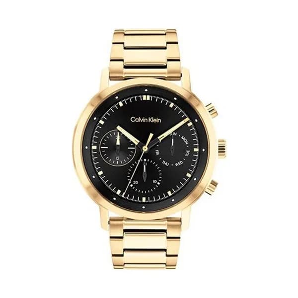 Calvin Klein Montre Calvin Klein Collection Gauge en Acier et PVD Doré