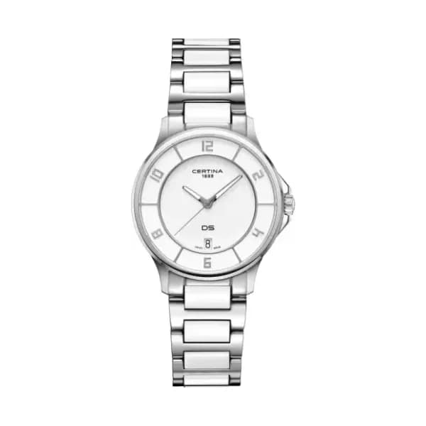 Certina Montre Certina DS-6 Lady Quartz Cadran Blanc