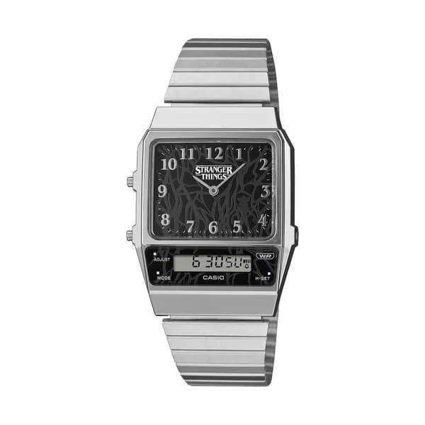 Casio Montre quartz Mixte Vintage Stranger Things Noir