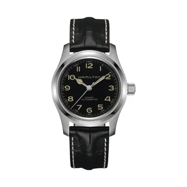 Hamilton Montre automatique Homme Khaki field Noir