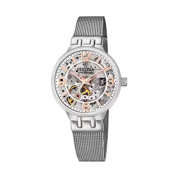 Festina Montre Analogique Femme Festina Acier Gris F20579/1 - Cleor