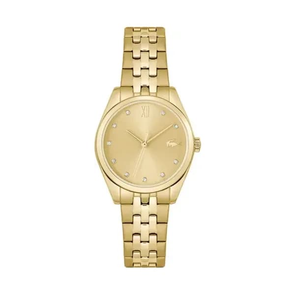 Lacoste Montre Lacoste Collection Tuilerie en Acier et PVD Doré