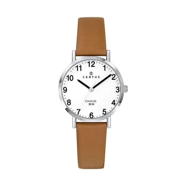Certus Montre Certus en Cuir Marron