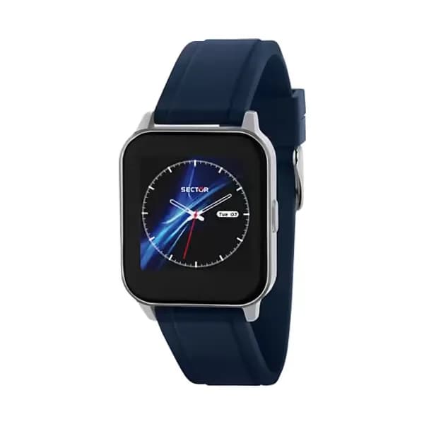 Sector Montre Connectée Mixte SECTOR en Silicone Bleu