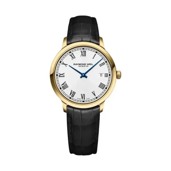 Raymond Weil Montre Toccata Classic 39 mm - Cadran blanc 5485-PC-00359