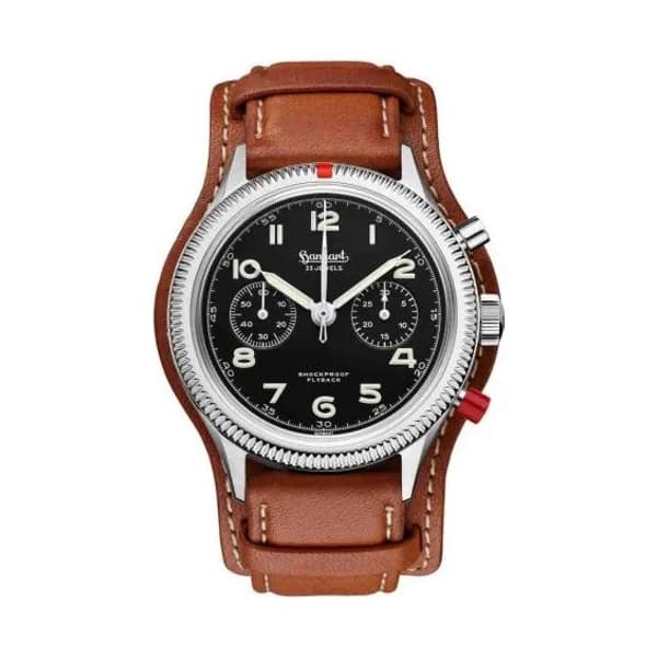 Hanhart Montre Hanhart 417 ES Flyback Steve Mc. Mécanique diamètre 42 mm- H721.212-M