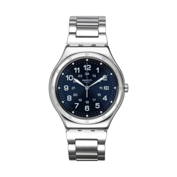 Swatch Montre Swatch Collection Blue Boat en Acier Argenté