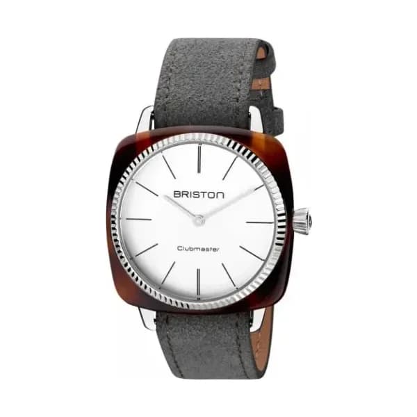 Briston Montre Briston Clubmaster Elegant Acétate Cadran Blanc