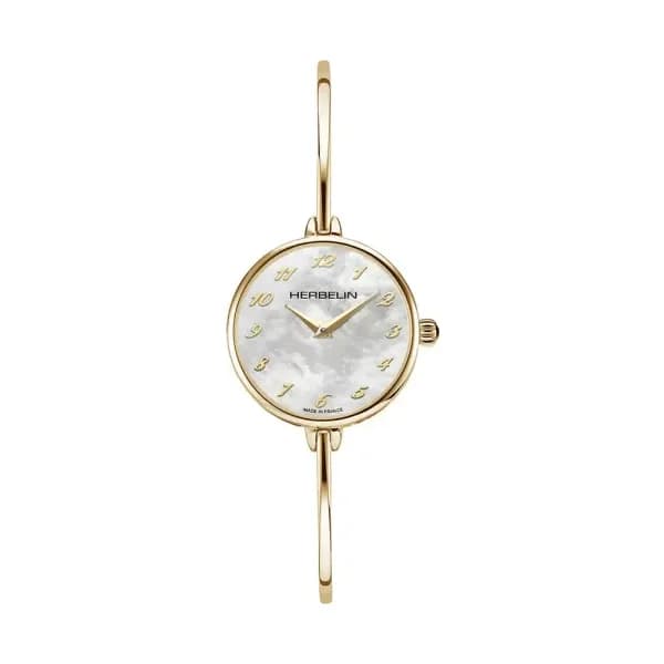 Michel Herbelin Montre Michel Herbelin Fil Acier et PVD Doré 26 mm - 17206BP29