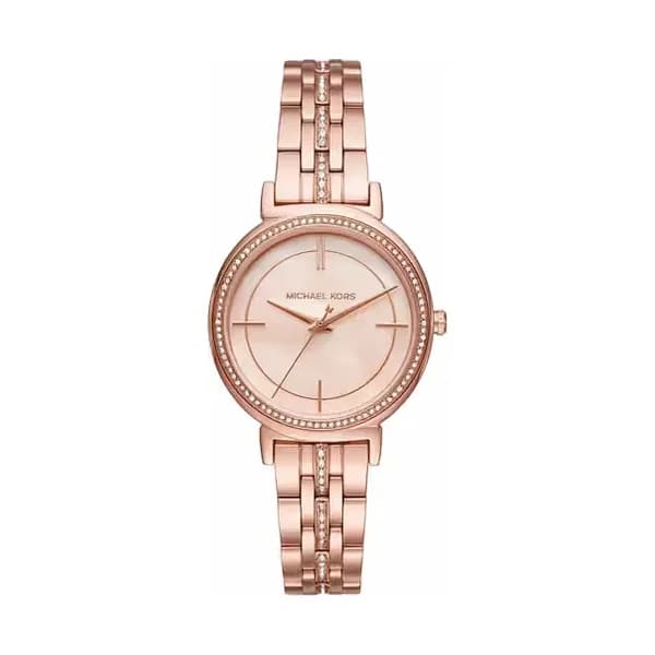 Michael Kors Montre Femme MICHAEL KORS en Acier Rose Etanche