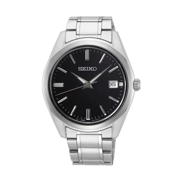 Seiko Montre quartz Homme Classique Noir