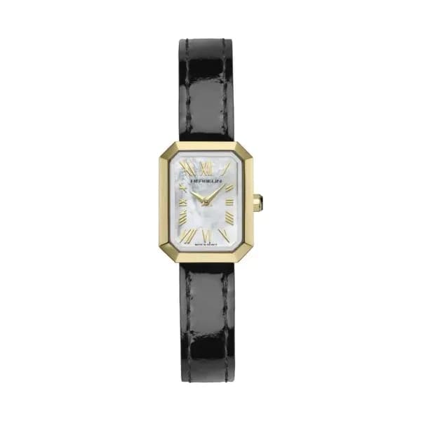 Michel Herbelin Montre Herbelin Octogone Acier PVD Doré - 17446P101