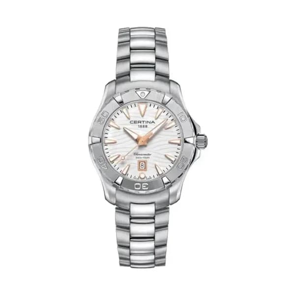 Certina Montre Certina DS Action Lady 34mm Quartz Cadran Blanc