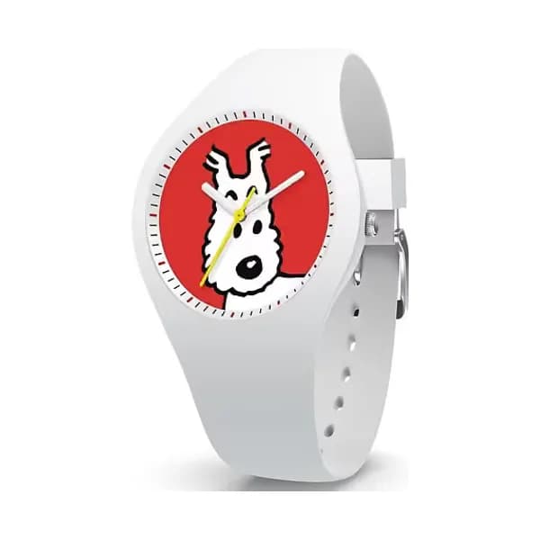 Ice Watch Montre TINTIN en Silicone Blanc Etanche