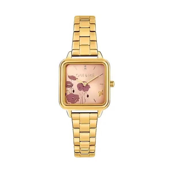 Oui & Me Montre Femme Oui&me Acier inoxydable Or jaune ME010403
