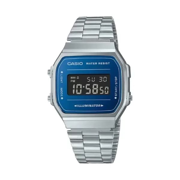 Casio Montre Casio Collection Vintage en Acier Argenté
