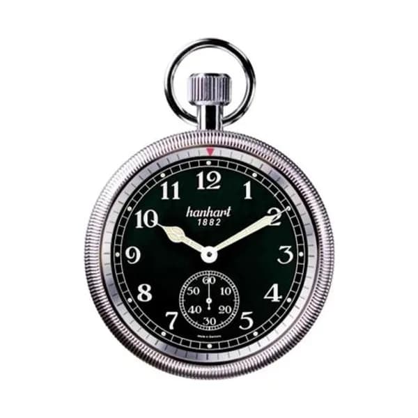 Hanhart Montre Gousset Hanhart Board Time Mécanique diamètre 55 mm- 850.4060-80
