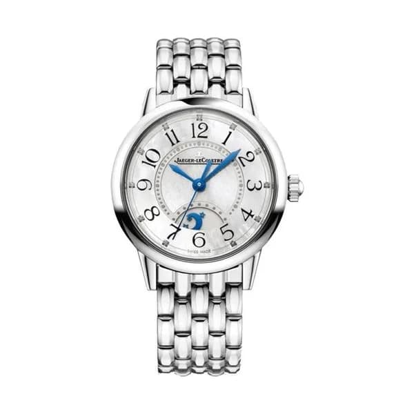Jaeger-LeCoultre Montre Jaeger-LeCoultre Rendez-Vous Night &amp; Day automatique cadran nacre bracelet acier 29 mm