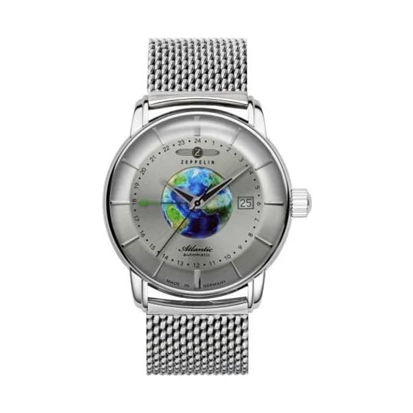 Zeppelin Montre Zeppelin Atlantic Auto Automatique Cadran Argent - 8468M1