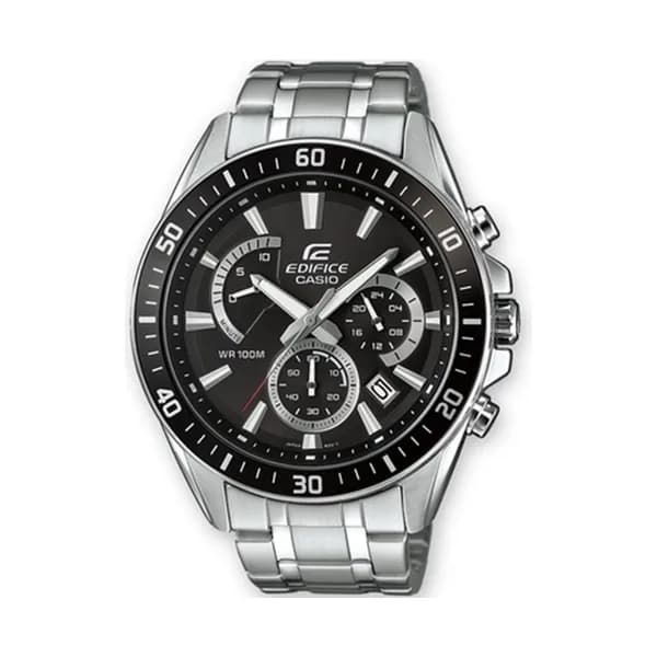 Casio Edifice Montre Casio en Acier Argenté