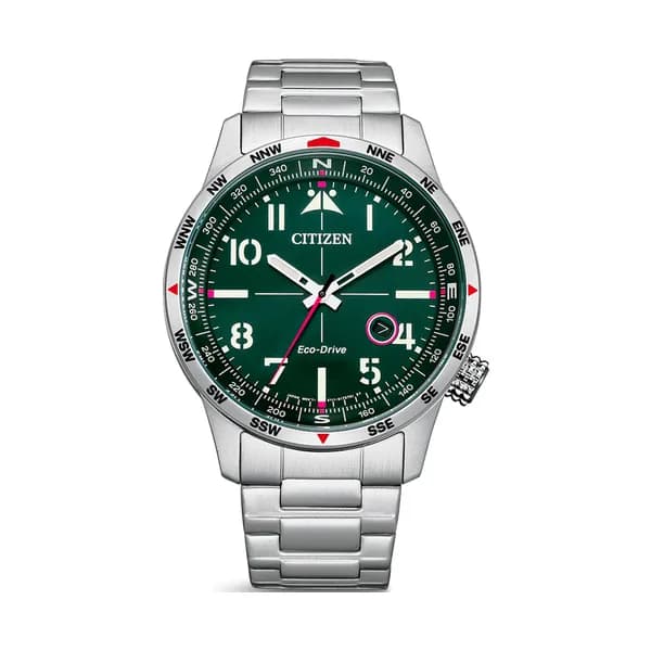 Citizen Montre Citizen Collection Pilote en Métal Argenté