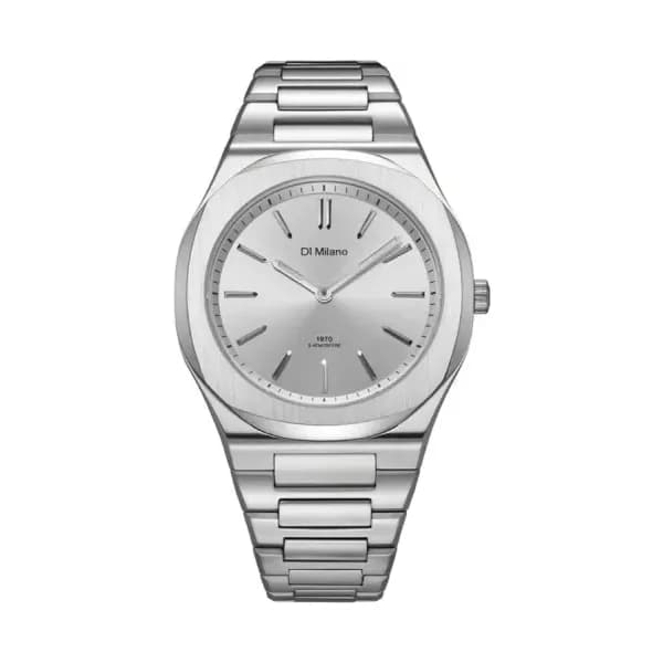 D1 Milano Montre Ultra Thin Groovy Silver 39 mm UHBJ02