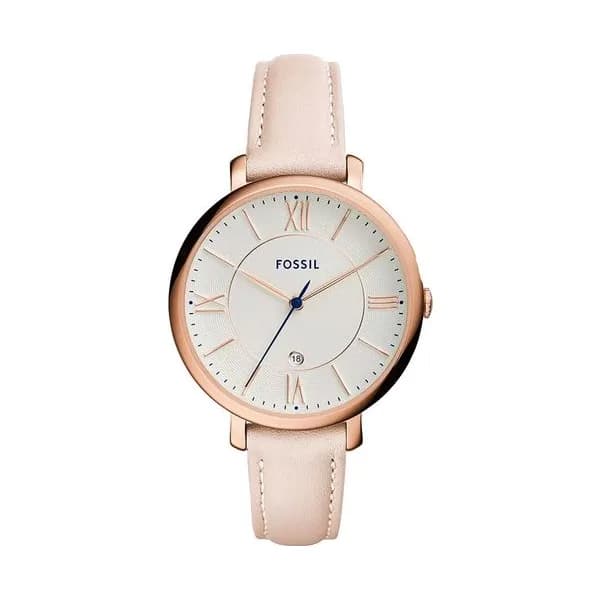Fossil Montre Femme FOSSIL en Cuir Rose Etanche