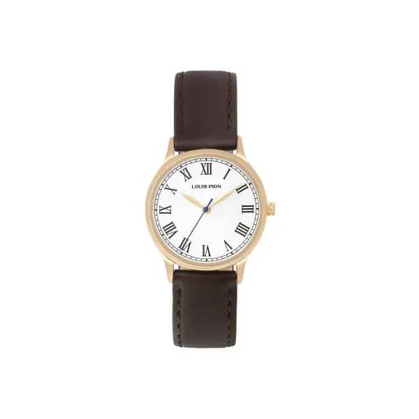 Louis Pion Montre quartz Homme Hector Blanc