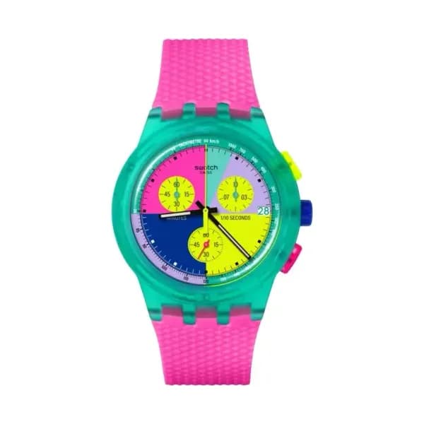 Swatch Montre Swatch Neon Flash Arrow SUSG408