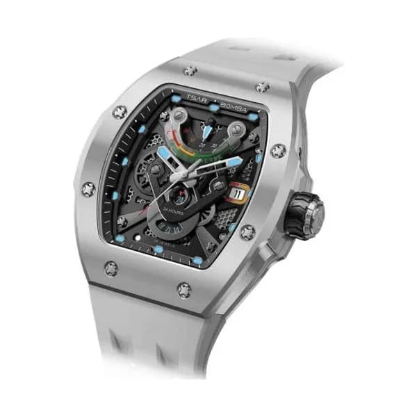 Tsar Bomba Montre Tsar Bomba - Atomic - Tout Céramique - Gris - TB8226C-04
