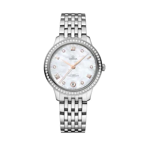 Omega De Ville 34 mm, acier sur acier