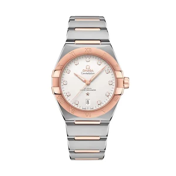 Omega Constellation 39 mm, acier - or « Sedna™ » sur acier - or « Sedna™ »
