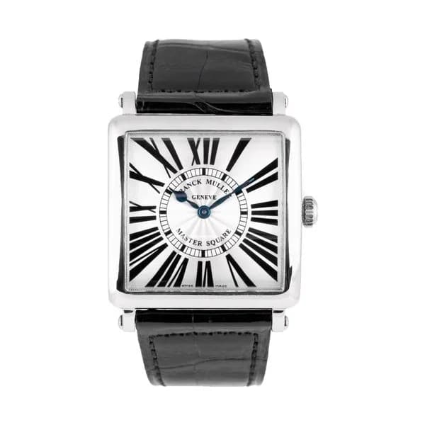 Franck Muller Montre Franck Muller Master Square Or Gris quartz 33 mm