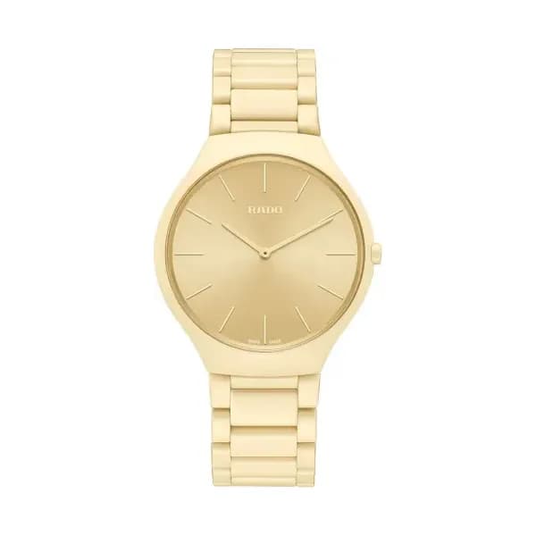 Rado True Thinline Cream White