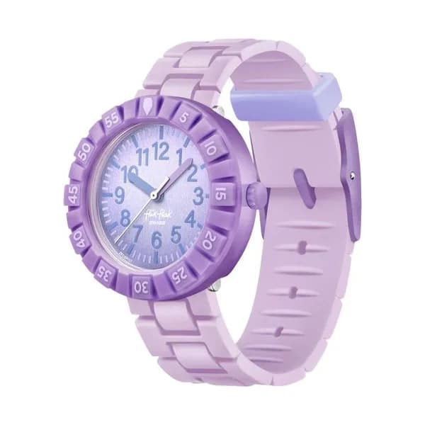 Flik Flak Montre Flik Flak Collection Lavendology en Silicone Violet