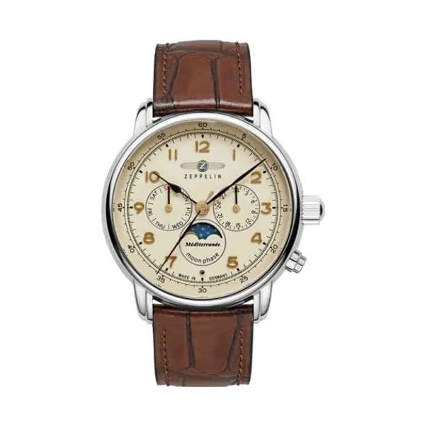 Zeppelin Montre Zeppelin Méditerranée Quartz Cadran Beige - 96365
