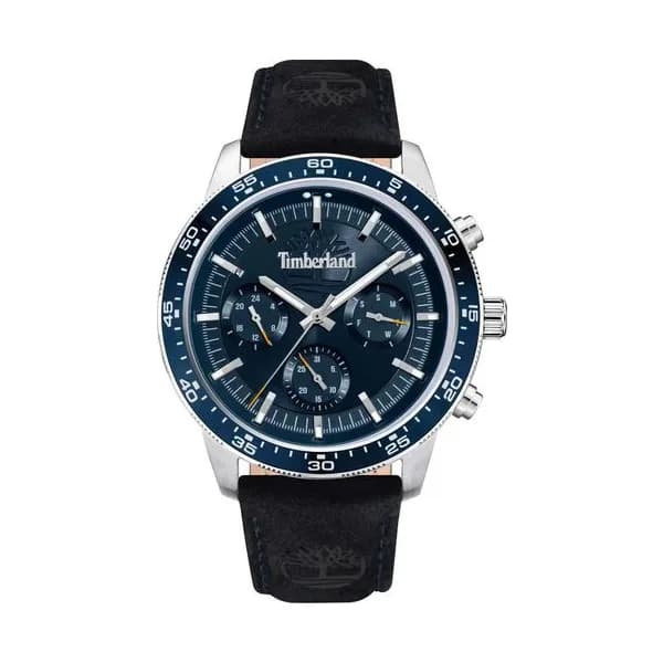 Timberland Montre Timberland Collection Parkman en Cuir Noir