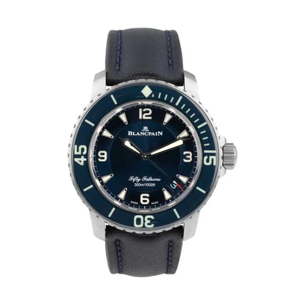 Blancpain Montre Blancpain Fifty Fathoms Automatique Titane 45 mm Full Set 2019