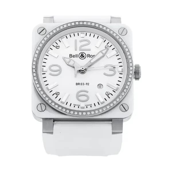 Bell & Ross Bell and Ross BR03-92 White Ceramic